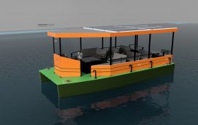 KAAV solar boat